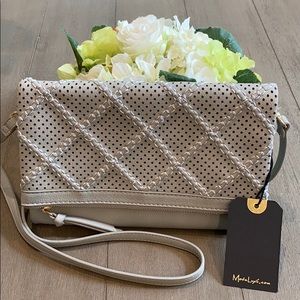 Moda Luxe Faux Leather Clutch &/or Crossbody